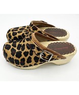 Hanna Andersson Leopard Clogs Shoes Little Kids Size 13.5 - $27.72