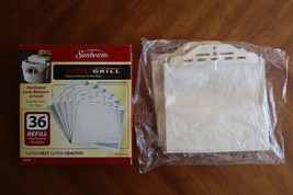 Sunbeam Rocket Grill Parchment Pouches Refill Bags 36 Pack RP36 2007 OPENED Lot2 - £26.34 GBP