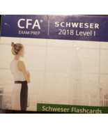 SCHWESER 2018 LEVEL 1 CFA EXAM PREP: NEW AND FACTORY SEALED - $452.95 MXN