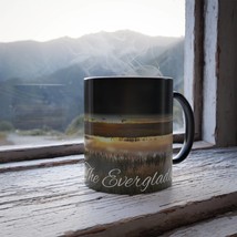 Color Changing! Everglades National Park ThermoH Morphin Ceramic Coffee Mug - He - £11.87 GBP