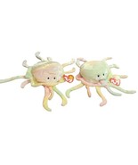 Lot of 2 TY Beanie Babies Goochy the Jellyfish Rare Collectible Plush Toys - $282.73 MXN