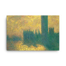 Claude Monet Houses of Parliament, 1904 Canvas Print - £77.87 GBP+
