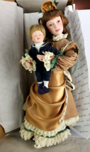 VTG Danbury Mint Porcelain Doll Set SLEEPY LITTLE SAILOR by Judy Belle N... - $66.99