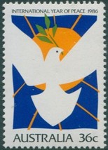 Australia 1986 SG1039 36c Peace Dove MNH - $0.96