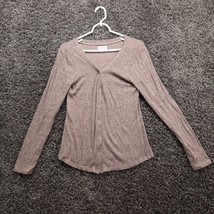 Maurices Cardigan Sweater Women Extra Small Light Purple V Neck Flowy Cute Top - £2.19 GBP