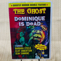 The Ghost  &amp; Dominique Is Dead  2 film DVD Barbara Steele Cliff Robertson - £11.79 GBP