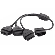 1 to 3 OBD Splitter Cable, 16-Pin OBD2 Extension Diagnostic Cable - $19.99