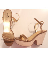 KATE SPADE New York ANKLE STRAP Platform Heel SANDALS Wedge 9 M - Free S... - $190.12 CAD