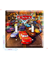 new cars 2 lightning mcqueen and friends double light switch wall plate ... - £12.57 GBP