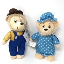 PBS Berenstain Bears 2 Piece Set Plush 9 Inch Papa &amp; Mama New - £11.78 GBP