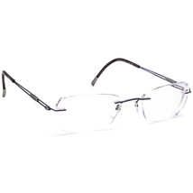 Silhouette Eyeglasses 5224 40 6057 5227 Titan Blue Rimless Austria 51[]2... - £102.22 GBP