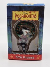 Vtg Disney 1995 Grolier Pocahontas Meeko Christmas Ornament First Issue - €12,28 EUR