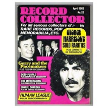 Record Collector Magazine April 1982 mbox3457/g George Harrison&#39;s Solo Rarities - £3.83 GBP