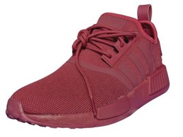 Adidas NMD_R1 Maroon Red Solid Color Running Comfort Shoes HP9662 Women size 7 - £60.07 GBP
