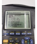 Texas Instruments TI-83 Plus Graphing Calculator - Black - Missing Pixels - $19.75