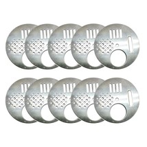 10-Pack Stainless Steel Bee Hive Entrance Disc, Adjustable Beehive Gates... - £13.15 GBP