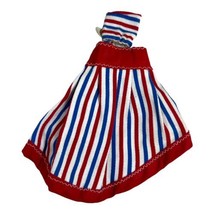 Vintage 1960s Mod Era Barbie Red White Blue Striped Top And Skirt 4th of... - £26.15 GBP