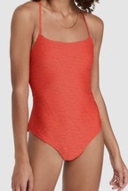 Mara Hoffman Olympia One Piece Swimsuit Red Size Small NEW WITH TAGS $265 - $111.27