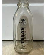 Texas Forever 1836 Farms Glass Milk Bottle 32 oz. - $357.85 MXN