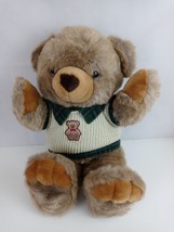 Vintage JC Penney Holiday Collection 26” plush bear with sweater - $23.27