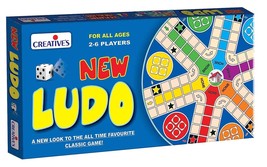 New Ludo 2 to 6 Palayers for Party &amp; Fun Games on Laminated Board multic... - £22.57 GBP