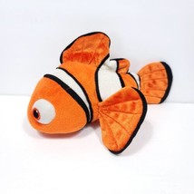 Disney Finding Nemo Dory Clown Fish Orange White Plush Stuffed Animal 9" Long - $17.81