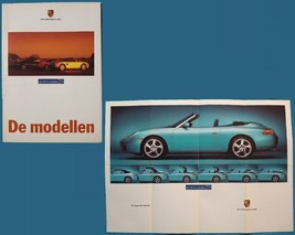 Brochure De Vente Porsche Vintage Color 1998 &#39;&#39;de Modellen&#39;&#39; -PAYS-BAS- Super !! - £16.28 GBP