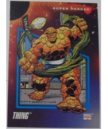 The Thing Collectible 1992 Marvel Superhereos Card #56 Fantastic Four  VG+  - $9.77