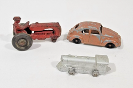 Vintage Antique Diecast Toy Cars Volkswagen Train Tractor - £12.66 GBP