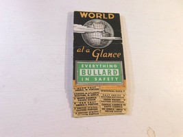 World at a Glance - Atlas with mileage by air - natl boundaries from Sept 1939 - $19.79