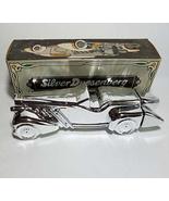 Avon Wild Country After Shave Car Silver Duesenberg Decanter 6 oz. - £19.49 GBP