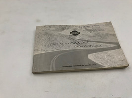 2000 Nissan Maxima Owners Manual Handbook OEM K03B13012 - £11.71 GBP