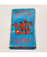 RAISE THE ROOF Construction Strategy Card Game Vintage 1982 w/Instructions - $880.35 MXN