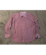 Robert Graham 2XL Classic Fit Purple Geometric Long Sleeve Shirt Mens - $57.56 CAD