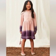 Matilda Jane Ombre Pink &amp; Purple Hooded Dress Girls Size 10 NWT - £22.95 GBP