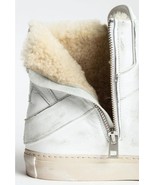 ZADIG &amp; VOLTAIREZV1747 High Flash Distressed + SHEARLING Sneakers$478, S... - €162,58 EUR
