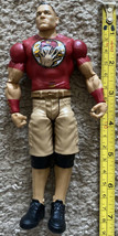 2013 WWE John Cena 7&quot; Action Figure Wrestling Mattel Loose Red Shirt - £11.97 GBP