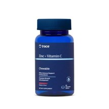 01/27 Trace Minerals Zinc Plus Vitamin C - Chewable Multivitamin for Enz... - $14.84