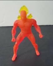 Vintage 1996 Marvel Johnny Storm The Human Torch 4&quot; Action Figure - £7.15 GBP