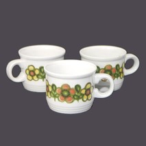 Three Myott Mirage orphaned cups only made in England. Flaw (see below). - £36.90 GBP
