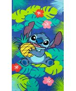 Stitch Tropical Bliss Kids Beach Towel measures 28 x 58 inches - $16.78