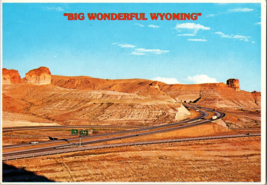 Vtg Postcard Teapot and Castle Rock Interstate 80 Wyoming Flaming Gorge Lake - £5.19 GBP
