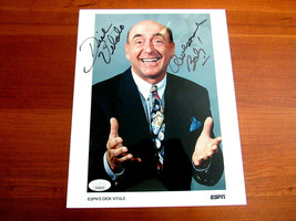 DICK VITALE AWESOME BABY ESPN SPORTS BROADCASTER HOF SIGNED AUTO 8X10 PH... - £55.18 GBP