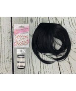 Fashion Full Length Synthetic 1 Piece Layered Clip in Hair Bangs Fringe - £10.45 GBP