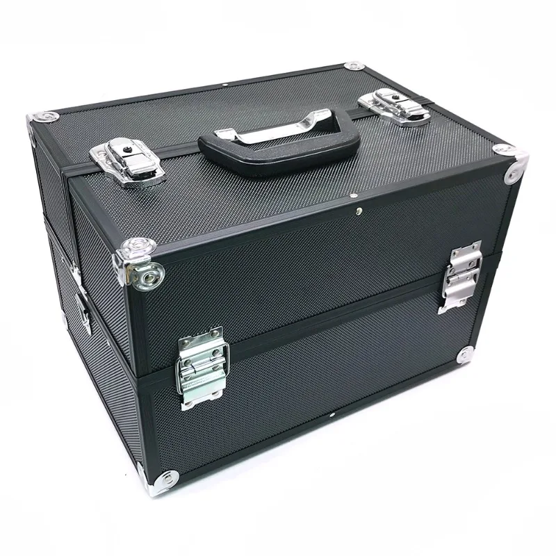 Customized Size Beautiful Aluminum Makeup Cosmetic Train Case with Different Col - £129.32 GBP