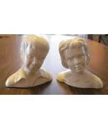 Vintage Boy and Girl Head Profiles - £31.87 GBP