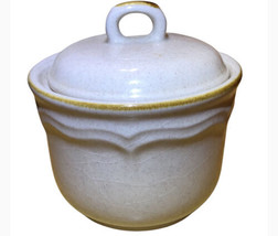 International Stoneware Tan Brown Trim Sugar Bowl With Lid Made In Japan Details - £8.64 GBP