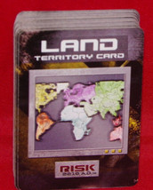 Risk 2210 A.D. Replacement Land Territory Cards 42 Cards Avalon Hill 2001 Crafts - $3.99