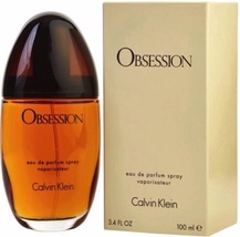 CALVIN KLEIN Obsession for Women Eau de Parfum 3.4 Oz / 100mL NEW IN BOX - £42.87 GBP