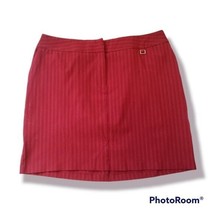 Venezia Red Pin Stripe Pencil Skirt sz 20 - $14.84